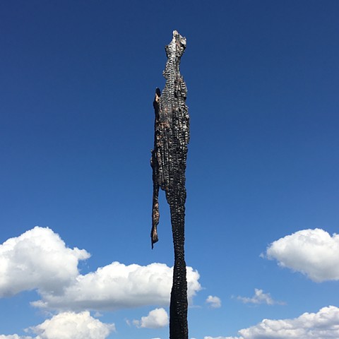 sculptures of fire and sky