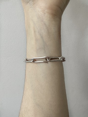 heavy link bracelet