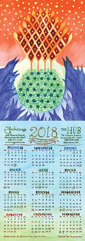 2018 Archimage Calendar