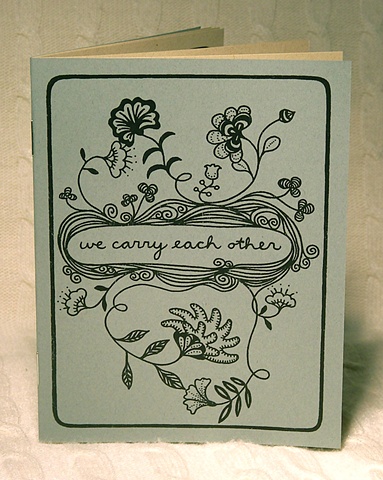 We Carry Each Other Zine by Aijung Kim www.sprouthead.etsy.com