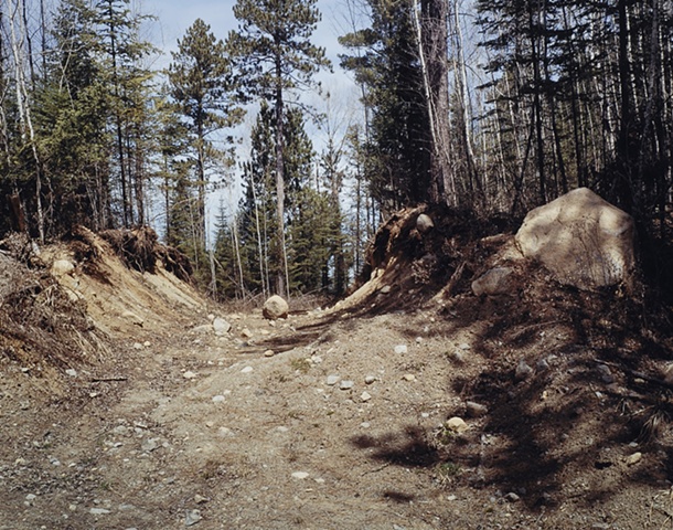Track With Rock, North of Babbitt, Minnesota 2002