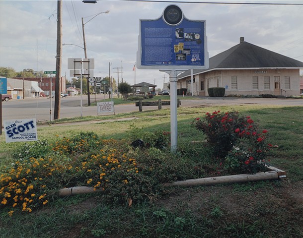 Blues Marker, Shelby, Mississippi 2016