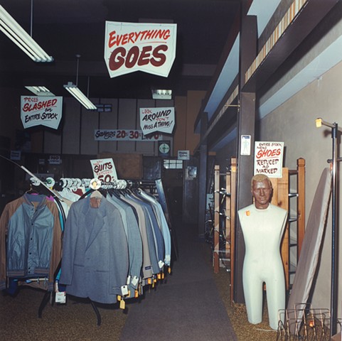 Quitting Business Sale, Hub Clothiers, Virginia, Minnesota 1995