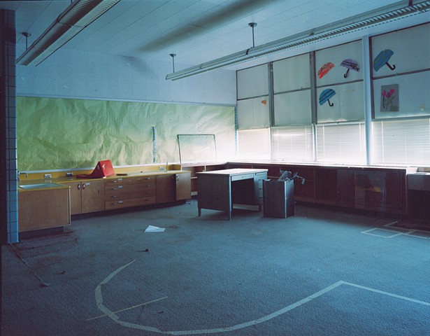 Gertrude Boase Grade School, Closed 2002, Hoyt Lakes, Minnesota 2003
