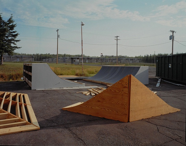 TrueRide Skate Park Inc., Former BOMARC Cruise Missile Site, Duluth, Minnesota 2003