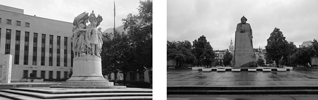Washington-Moscow (Security Risk Diptychs), 2008-2021 #6
