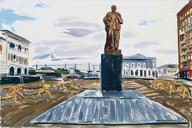 Pleshkas of the Revolution (Square near Yaroslavl Station)