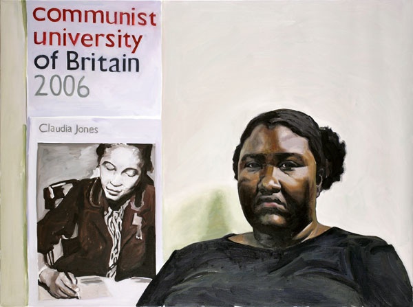 Yevgeniy Fiks: Portrait of Sheltreese McCoy, Communist Party USA