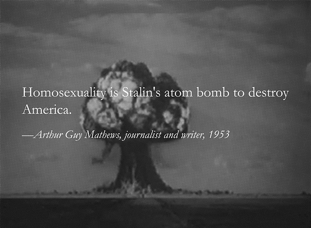 Yevgeniy Fiks' artwork Stalin's Atom Bomb a.k.a. Homosexuality, No. 5