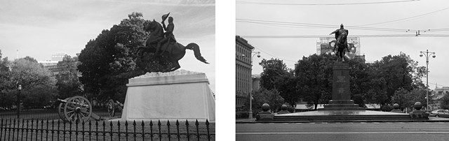 Washington-Moscow (Security Risk Diptychs), 2008-2021 #4