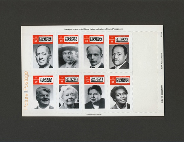 Communist Party USA Commemorative Stamps, 2007-2008