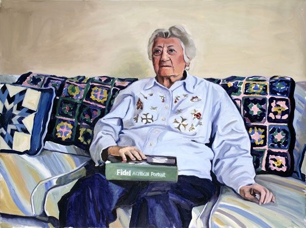 Yevgeniy Fiks: Portrait of Estelle Katz, Communist Party USA