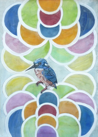 kingfisher, tantra, dots