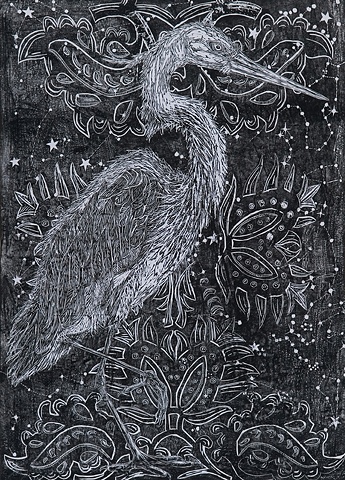 'Celestial Heron'