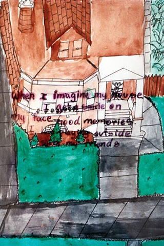 Notes Home: Art Inspired by Jenny Holzer
Sixth Grade
