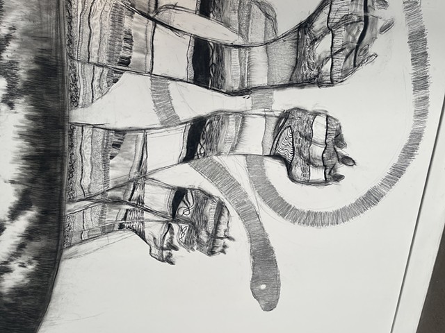 Wolf Legs/Patas de Lobo (detail)