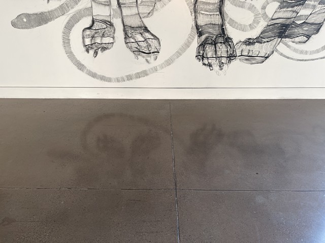 Wolf Legs/Patas de Lobo (detail)