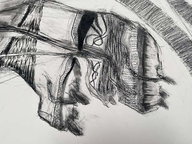 Wolf Legs/Patas de Lobo (detail)