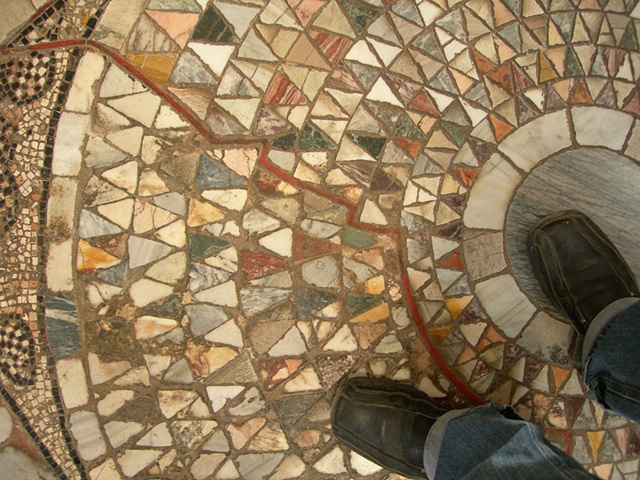 Floor at church of Santi Maria e Donato, Murano