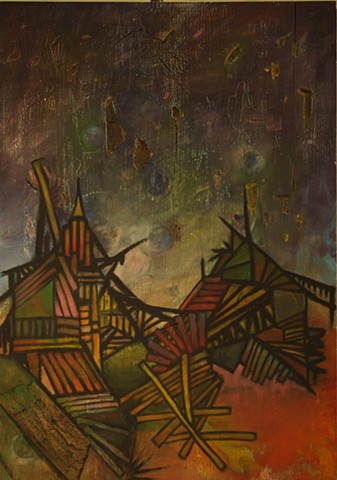 M. Mason
Series of Three - Disappearing Barns
Intermediate Painting