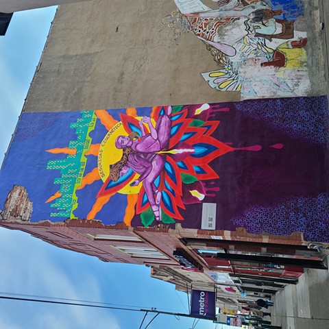 Modern Warriors Mural 2021