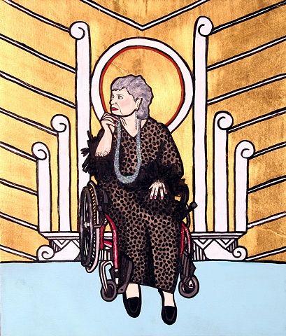 St. Bubbie of Miami Beach, Patron saint of bagels, Bubbies and the disabled