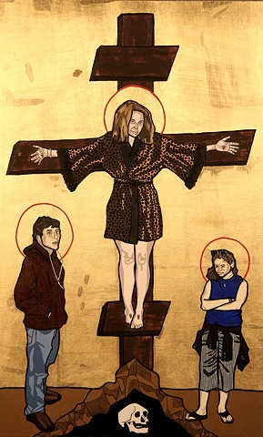 Mom (Crucifixion, with David and Rachel)