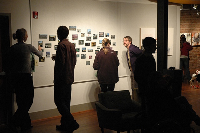 Installation View, Hub-Bub Artist-in-Residence Exit Show
