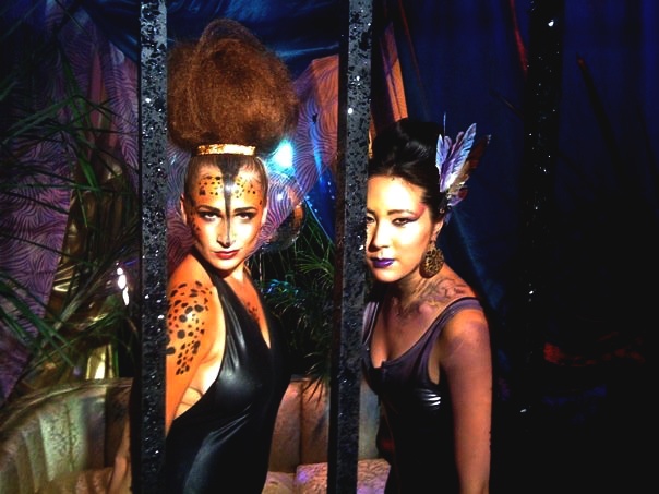 "Caged" music video Shoot