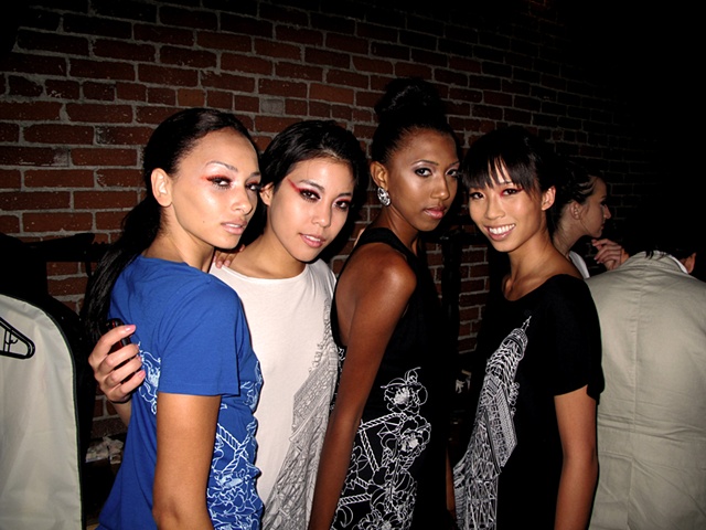 Curve Fashion Show Backstage