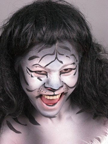 Airbrushed- White Tiger