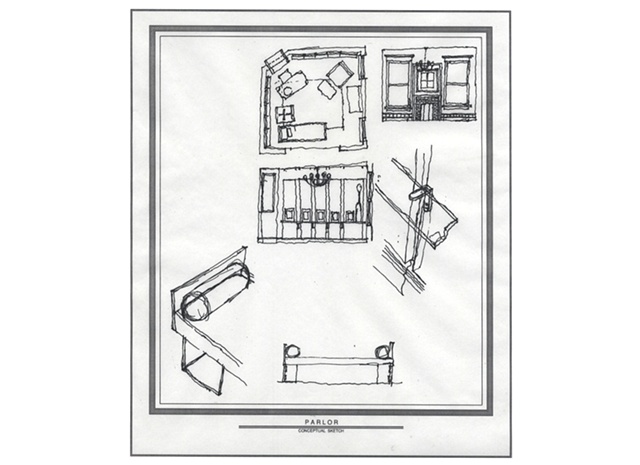 DESIGN DRAWING

Freehand Design Sketching
(floor plans, elevations, sections, perspectives, details) 