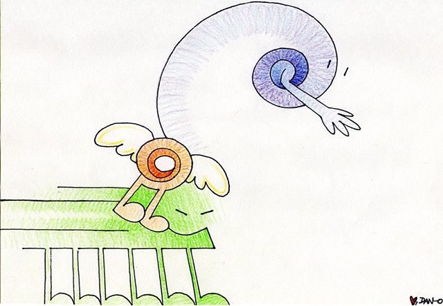 Spiral, Angel, and Blur