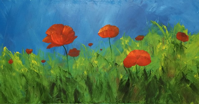 Poppies in the Sun
