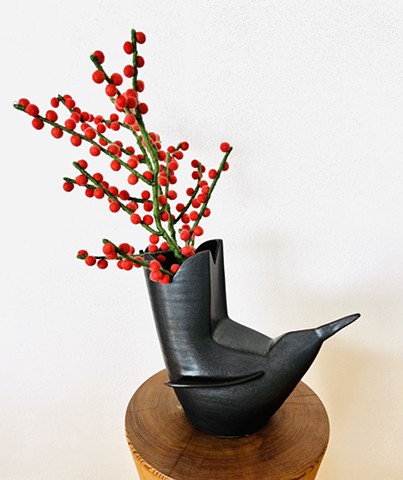 matte black crow detail 1