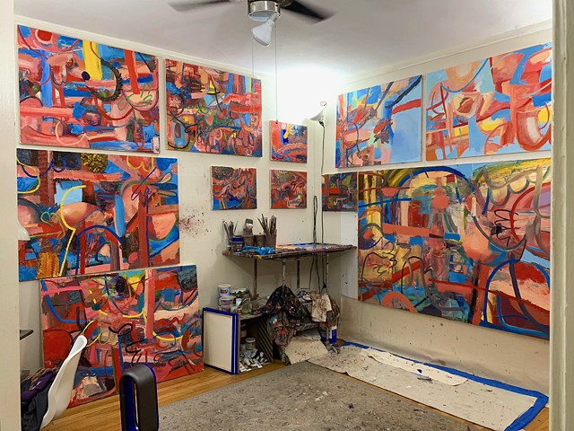 Studio walls