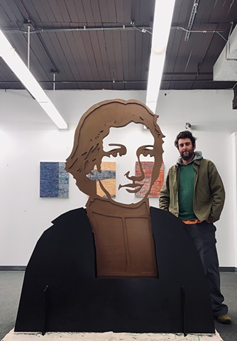 The Founder Early 1:1 Scale Model in Wood