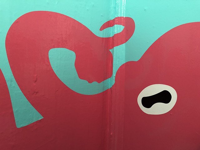 Swimming in Selfies
(Detail Octopus)