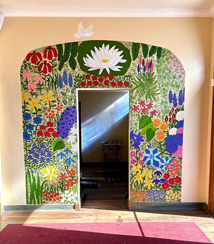 Floral Arch Mural