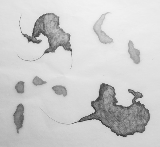 islands, drawing, pencil, trace paper, layers, tracing paper, maps