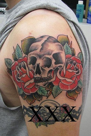Skull Rose 