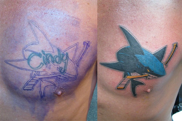 Hi lads To celebrate the corona vaccine I got this tattoo of my favorite  team San josè sharks Love from Sweden  rSanJoseSharks