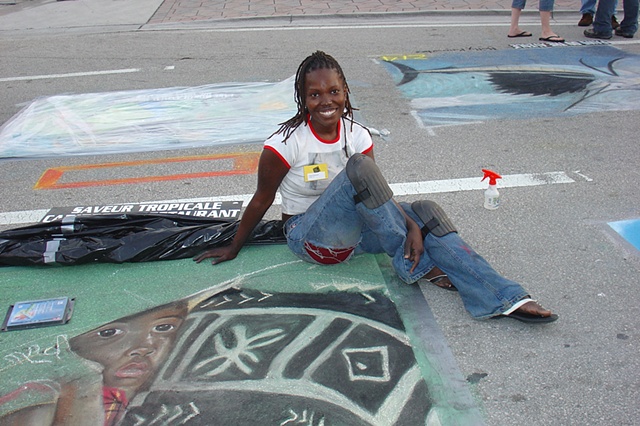 Street Painting Day 1