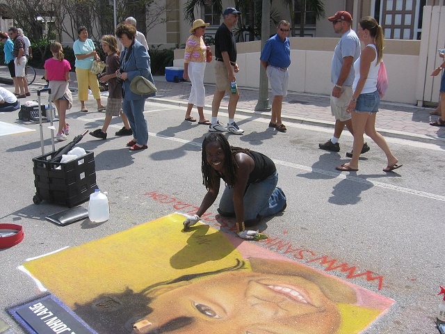 Lake Worth Street Painting Festival 2007