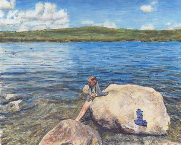 Pickle Scapes after Swim