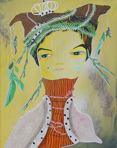 Forest Princess painting from Portland Saturday Market by Anna Todaro Sadur