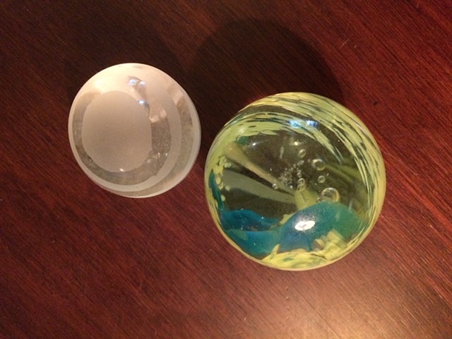 pair of paperweights