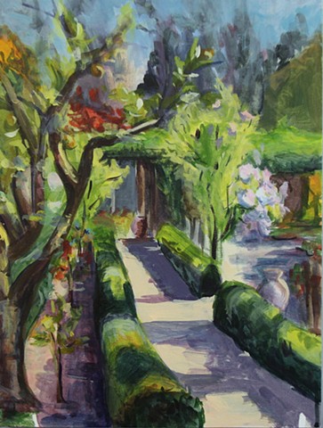 Garden Path at Allied Arts in Menlo Park