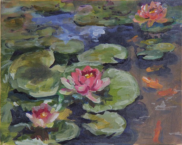 Waterlilies at the Villa Melzi in Bellagio 