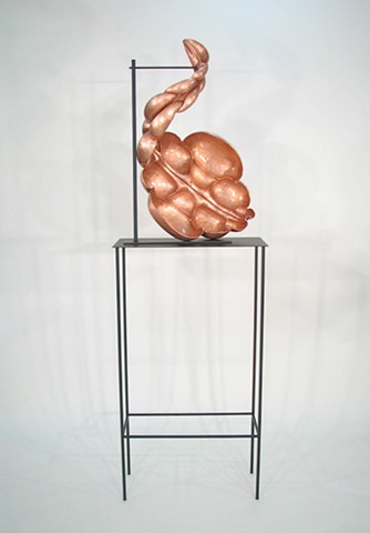 Kai Wolter, Metalsmith, Kaiwerx Studio, sculpture, biomorphic, organic